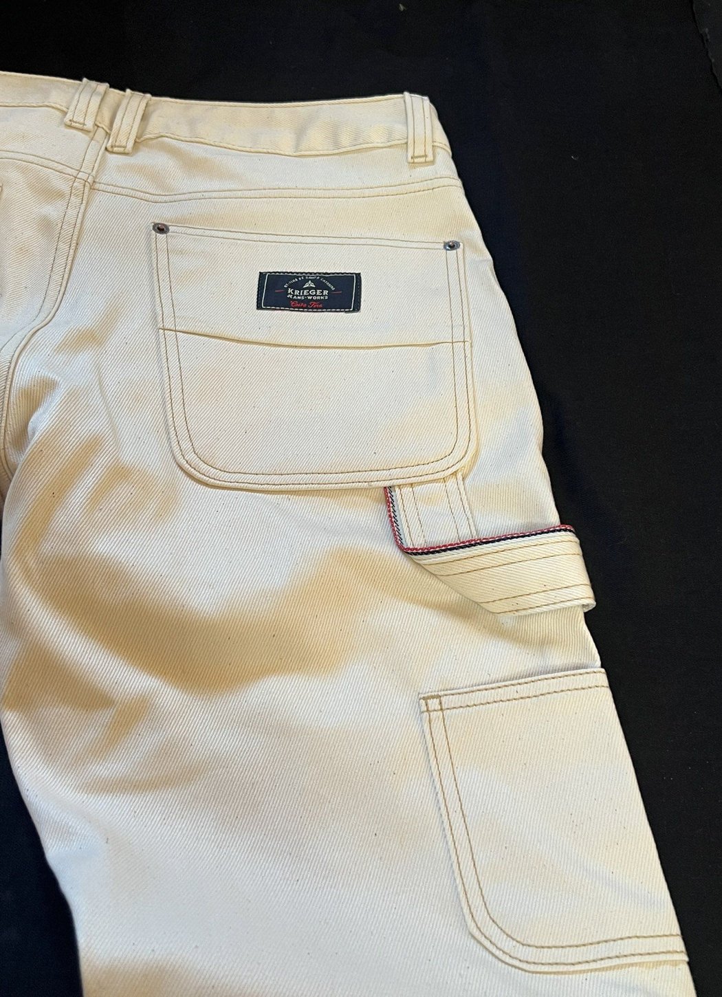 Calça Carpinteiro Selvedge Cru Masculina - Krieger Jeans